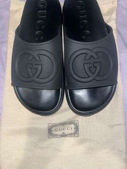 Double G gucci slides