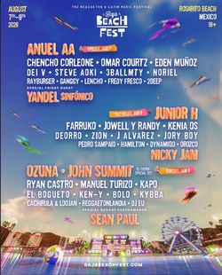 Baja beach Saturday and Sunday
