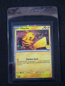 Pikachu Pokemon Day #51 Promo