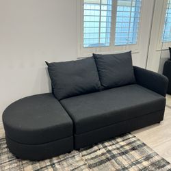 Sofa With Ottoman 