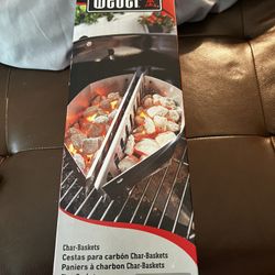 Weber Dual Char Baskets For Charcoal Grills