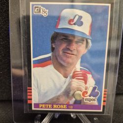 PETE ROSE 1985 DONRUSS #254 EXCELLENT CONDITION 