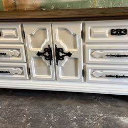 Magnificent Long Ornate Dresser