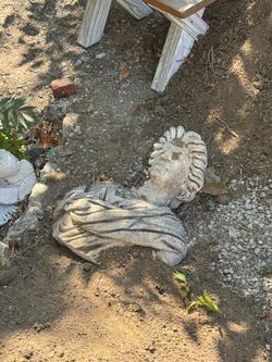 Free stone Greek sculptures and pillars - must go this week