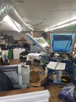 T shirt screen printing
