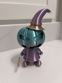 3D Printed Pumpkin Wizard