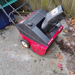 Gas Powered Snowblower