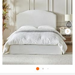 Queen Bed Frame/Mattress/Mattress Topper