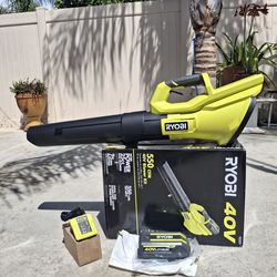 Ryobi 40V 550 CFM Blower Kit