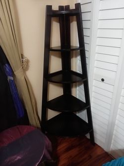 Corner 5 Tier Shelf Bookcase 70" $35 OBO