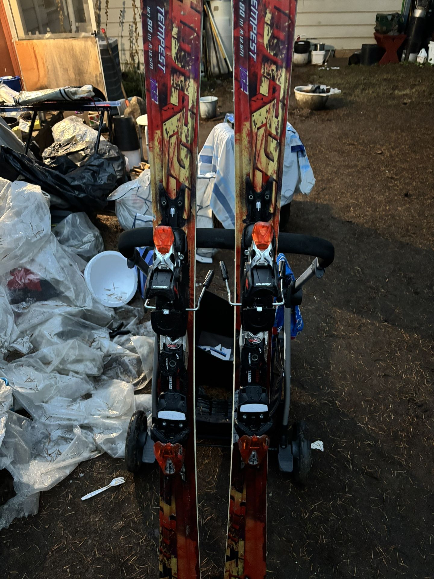 Nordica Hot rod Tempest Professional Skis (great Shape)