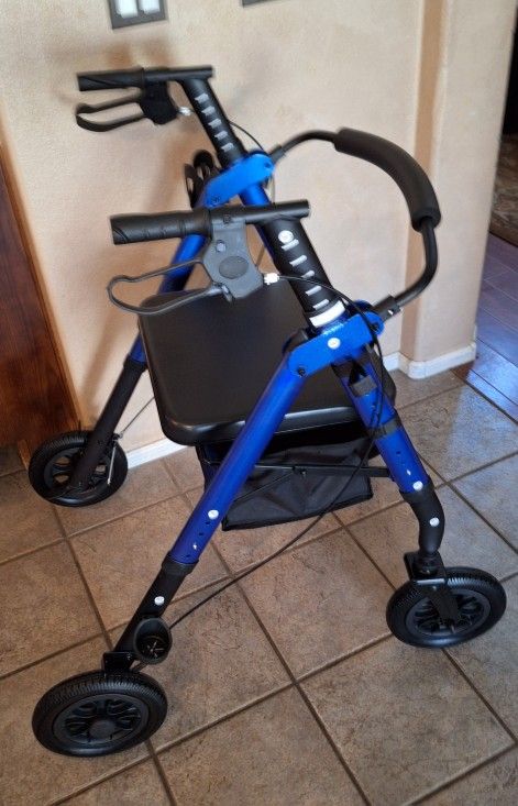 Heavy Duty Aluminum Rollator Walker