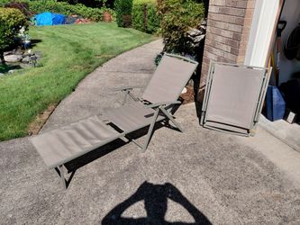 Reclining Chaise Lounge Chair