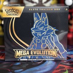Mega Evolutions Lucario Elite Trainer Box