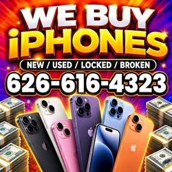 Buying Iphone buyer ! I Buy iphone , wanted iphone . Cash for iphone . Ipad pro , iwatch etc