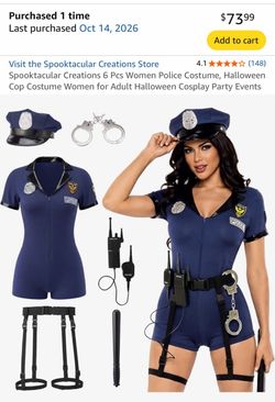 Halloween Police Costume