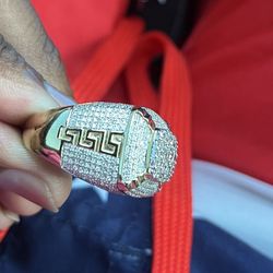 Real 10k Gold And Real Diamond Pendants 