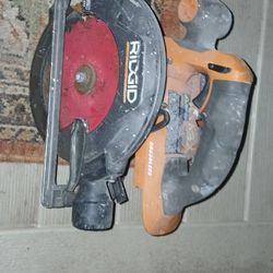 Ridgid 18v Circular Saw 