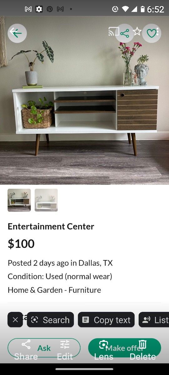 Entertainment Center