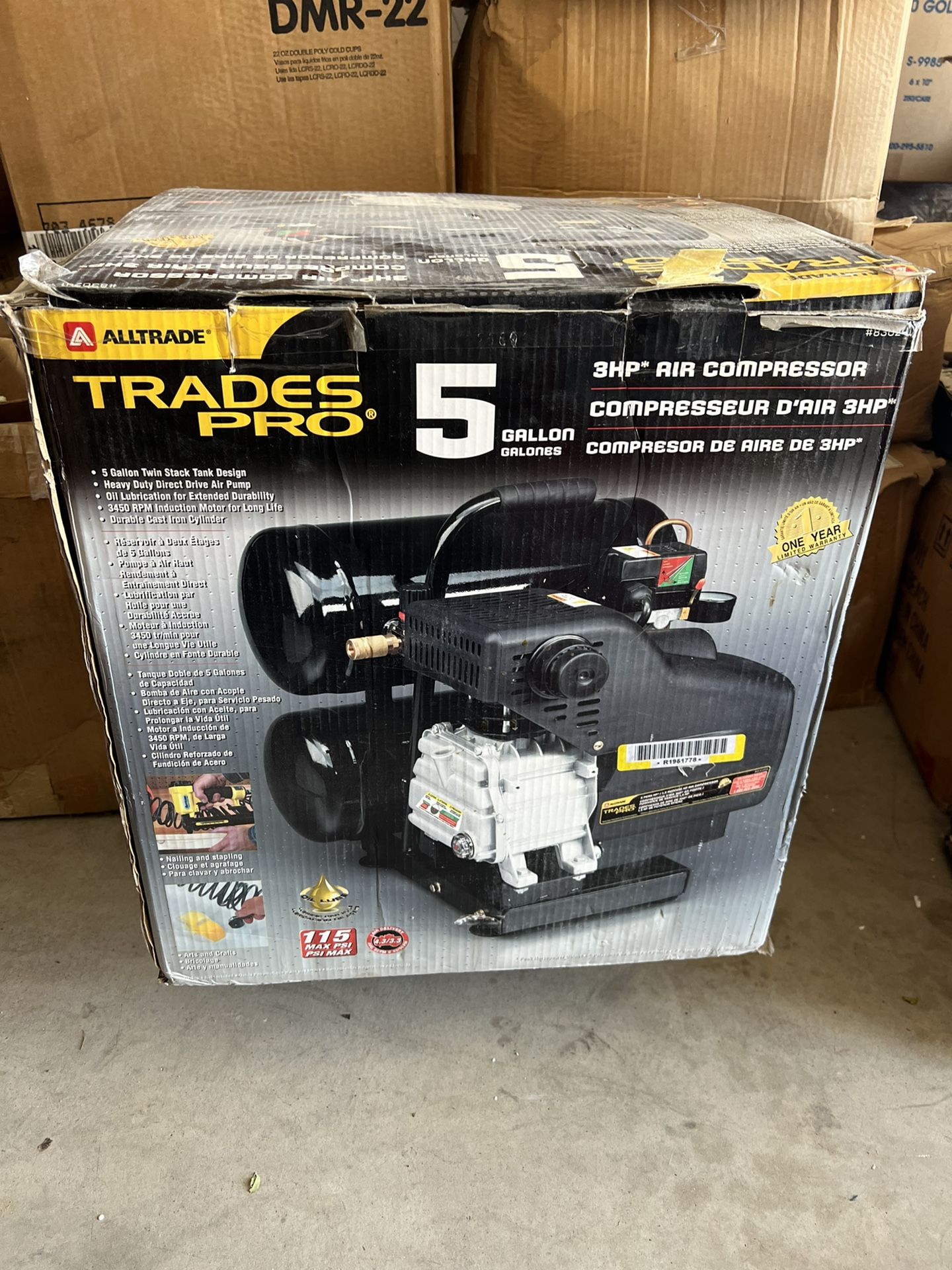 All Trades pro Twin Pack 5 Gallon Air Compressor