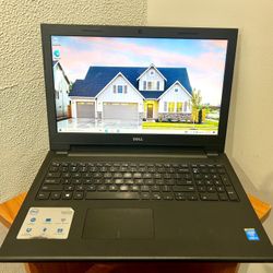 Dell Inspiron 3542 15” Core i3 8GB RAM Upgraded 256GB SSD Windows 10 Fully Functional Runs Fast
