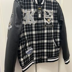 Los Angeles Kings Pro Standard Wool Jacket Mens (Large) Brand New