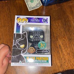 Black Panther Exclusive A’s Funko Pop 