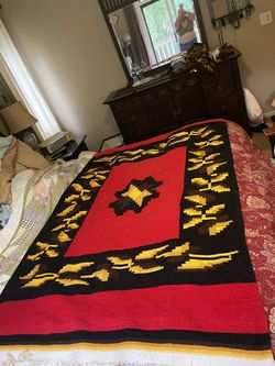 Vintage southwestern rug/blanket