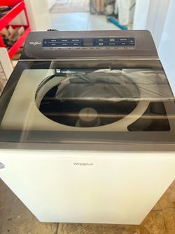 Whirlpool washer 4:5 Cuft free Delivery and installation free