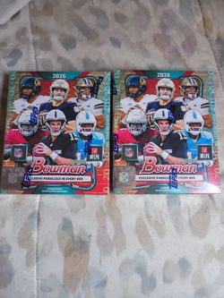 2026 Topps Bowman NFL Mega Box (Lot of 2)