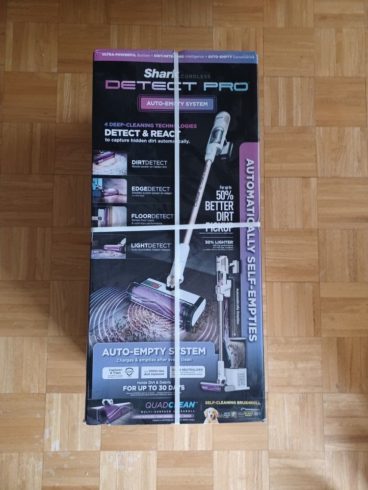 Shark Detect Pro Auto-Empty Bagless Cordless HEPA Filter Stick Vacuum