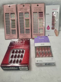 OPI, KISS, Dashing Diva Nails