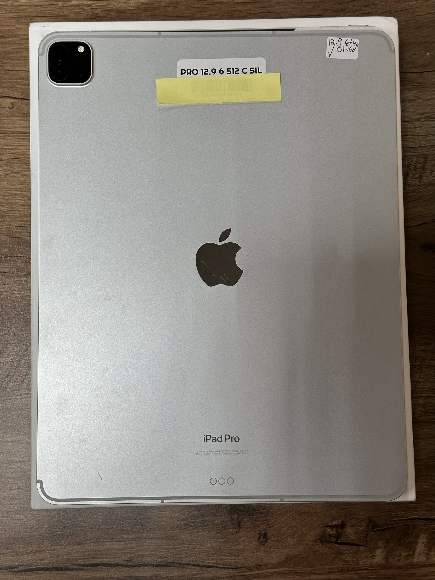 On Sale Ipad Pro 6 12.9” 512GB Cellular