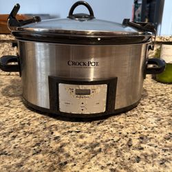 Crock-Pot 6qt Slow Cooker Stainless Steel