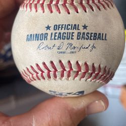 Used Rawlings Minor League Leather Baseballs