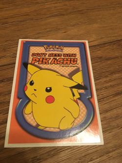 Pokémon Sticker Pikachu