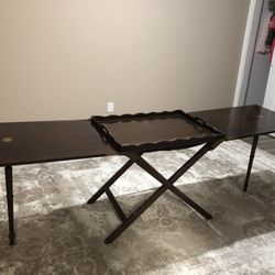 Antique Buffet Table 