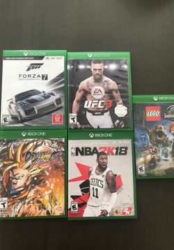 5 Xbox one games