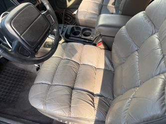 Jeep zj front leather seats limited