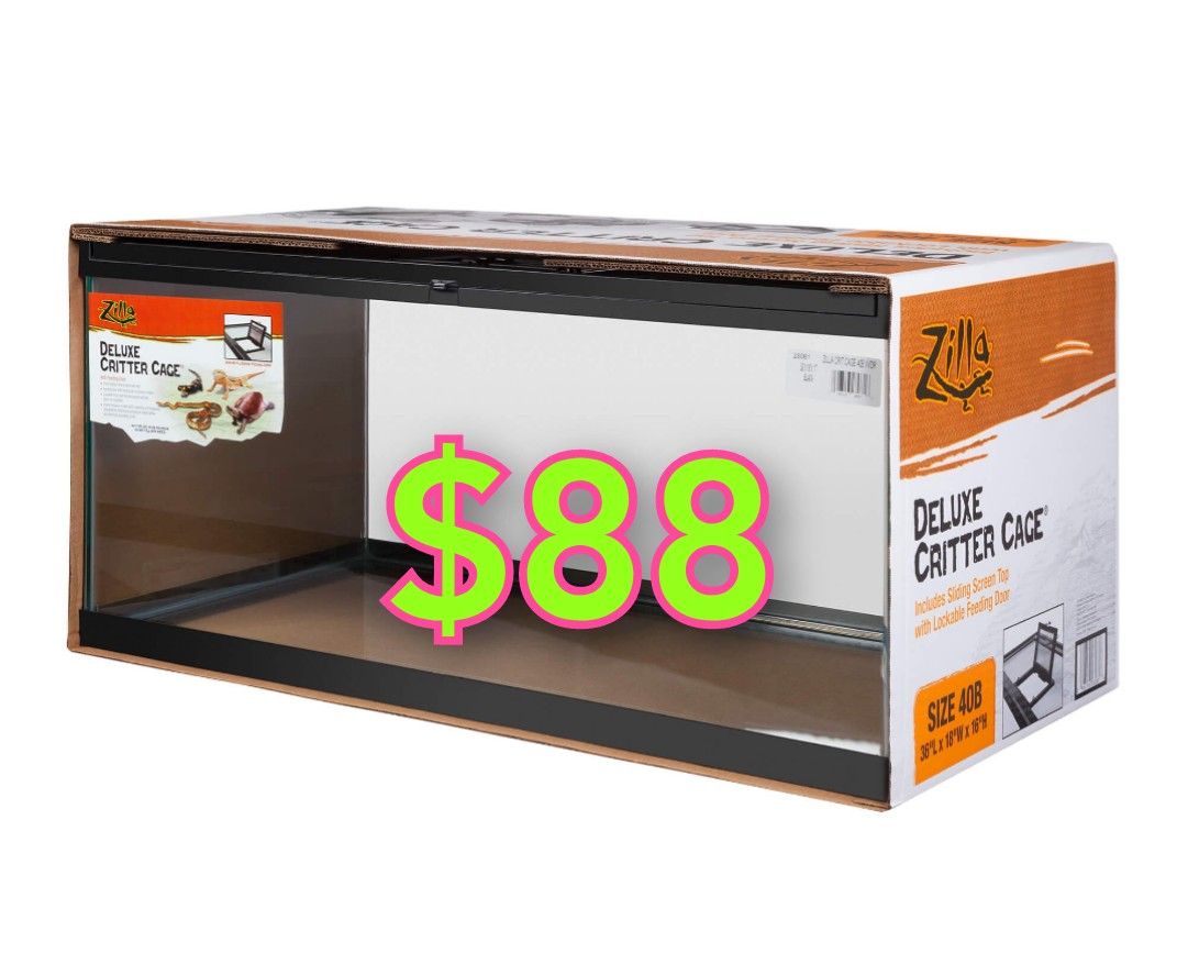 Reptile Enclosure Tank 🦎 (Used)