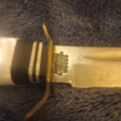 Antique  Knife From Germany   Old Has Maker Name And Numbers
