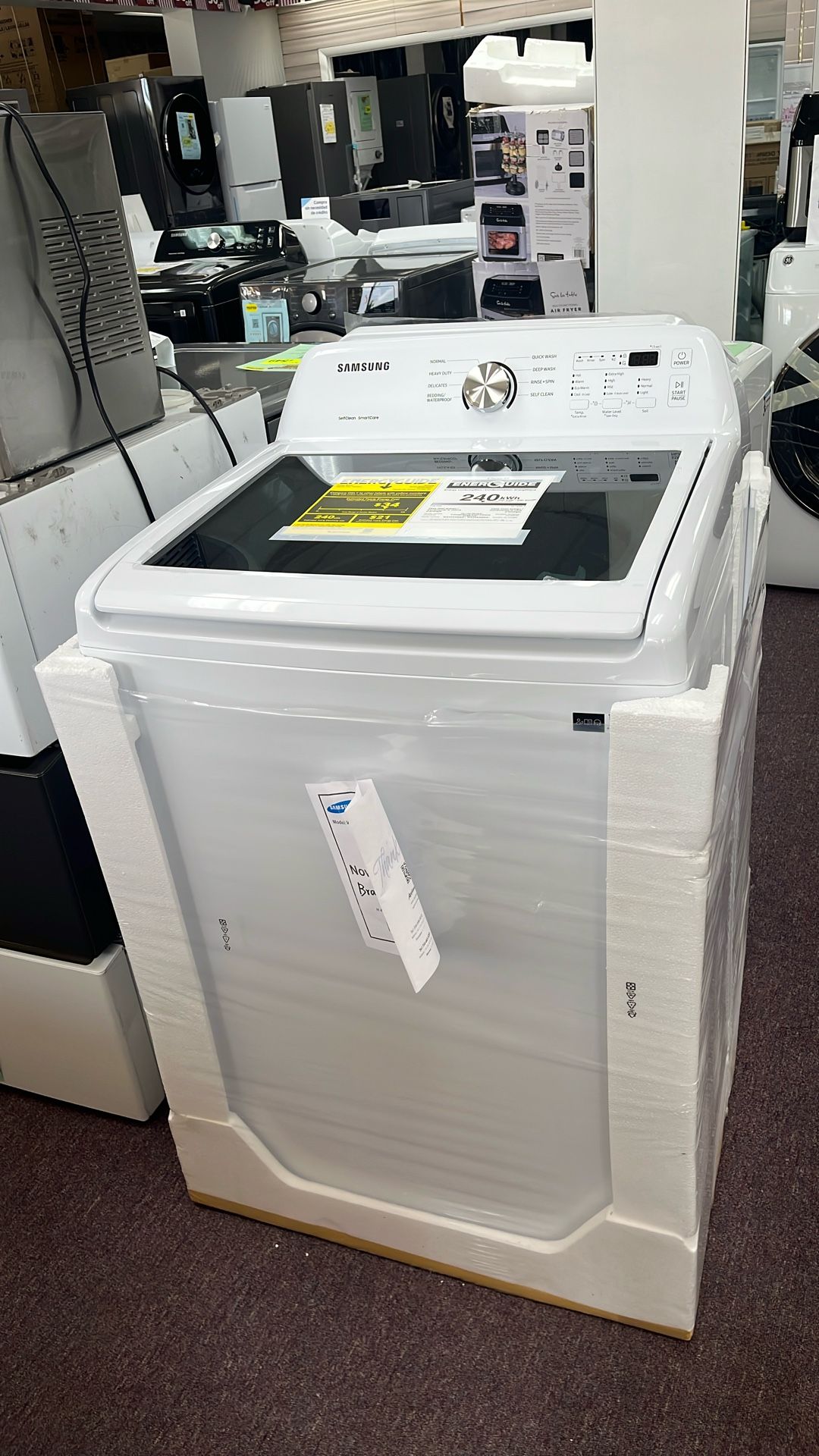 Washer Top Load New Open Box Scratch And Dents