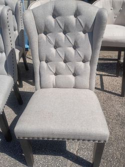 Upholstered chairs and high chairs