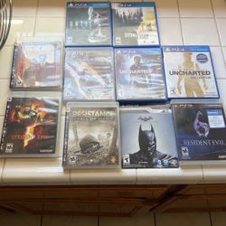 PS3 And PS4 Games 