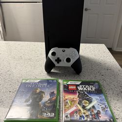 Xbox series X 1Tb + Halo infinite & Lego Star Wars trilogy, including Elite controller