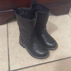 Black Toddler Boots