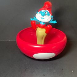 Smurfs movie popcorn bowl, Papa Smurf