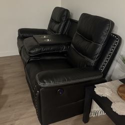 Reclining Couch & Loveseat 