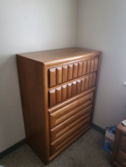 Light oak dresser