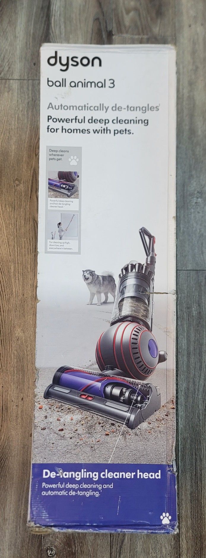 Dyson Ball Animal 3 Upright Vacuum Cleaner (Nickel) (BRAND NEW FACTORY SEALED)